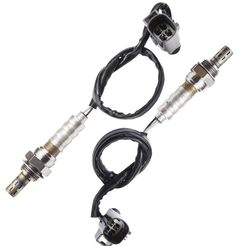 higherbro 2PCS Oxygen O2 Sensor for 2005 2006 2007 Ford Focus 2.0L Upstream + Downstream - Image 1